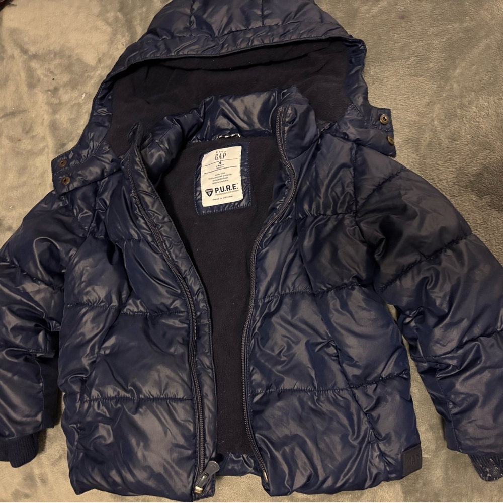 Gap Kids Navy Puffer Jacket